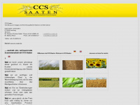 ccs-saaten.de Webseite Vorschau