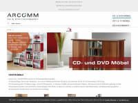 cd-moebel.de Webseite Vorschau