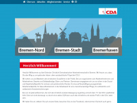 cda-bremen.de Webseite Vorschau