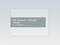 cdc-solutions.de Webseite Vorschau