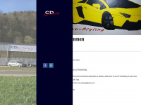 cdcar-styling.ch Webseite Vorschau