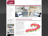 cdf-bochum.de Webseite Vorschau