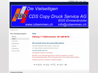 cdsemmen.ch Webseite Vorschau
