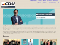 cdu-adenau.de Webseite Vorschau