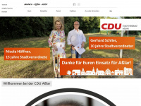 cdu-asslar.de Webseite Vorschau