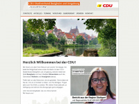 cdu-besigheim.de Webseite Vorschau