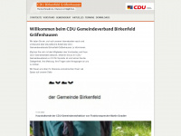 cdu-birkenfeld-bw.de Webseite Vorschau