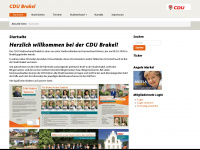 cdu-brakel.de Webseite Vorschau