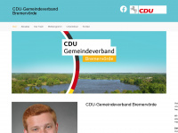 cdu-bremervoerde.de Webseite Vorschau