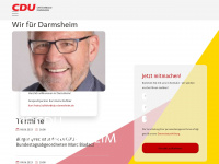 cdu-darmsheim.de Webseite Vorschau