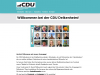 cdu-delkenheim.de Webseite Vorschau