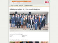 cdu-eberbach.de Webseite Vorschau