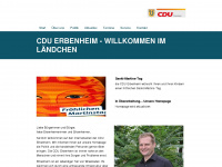 cdu-erbenheim.de Webseite Vorschau