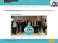 cdu-fn.de Webseite Vorschau