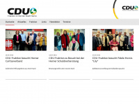 cdu-fraktion-herne.de Webseite Vorschau