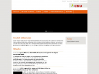 cdu-fraktion-nordschwarzwald.de Webseite Vorschau