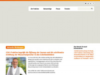 cdu-fraktion-wuppertal.de Webseite Vorschau