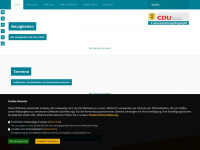 cdu-gangelt.de Webseite Vorschau