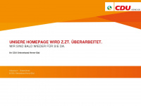 cdu-herne-sued.de Webseite Vorschau
