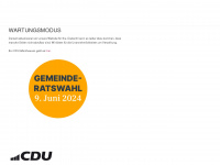 cdu-hexental.de Webseite Vorschau