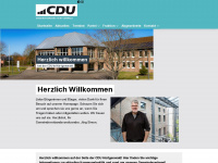 cdu-huertgenwald.de Webseite Vorschau
