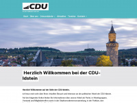 cdu-idstein.de Webseite Vorschau