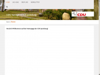 cdu-jesteburg.de Webseite Vorschau