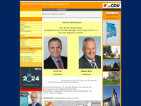 cdu-kaempfelbach.de Webseite Vorschau