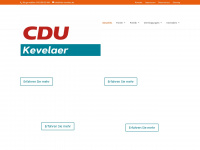 cdu-kevelaer.de Webseite Vorschau