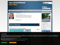 cdu-kettwig.de Webseite Vorschau