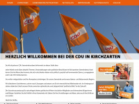 cdu-kirchzarten.de Webseite Vorschau