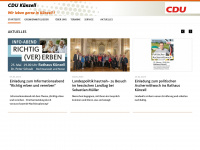 cdu-kuenzell.de Webseite Vorschau