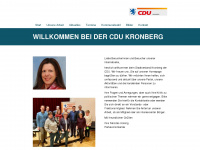 cdu-kronberg.de Webseite Vorschau
