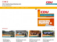 cdu-mechernich.de Webseite Vorschau