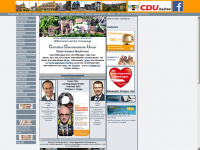 cdu-maulbronn.de Webseite Vorschau