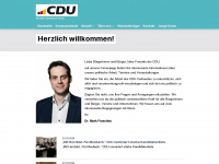 cdu-mosbach.de Webseite Vorschau