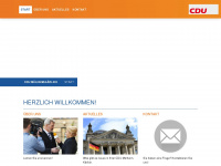 cdu-muelheim-kaerlich.de Webseite Vorschau