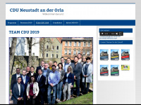 cdu-neustadt-orla.de Webseite Vorschau