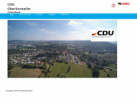 cdu-oberlinxweiler.de Webseite Vorschau