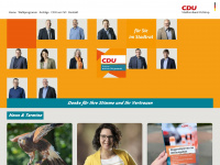 cdu-ochtrup.de Webseite Vorschau