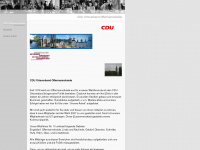 cdu-offermannsheide.de Webseite Vorschau