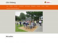 cdu-olsberg.de Webseite Vorschau