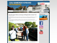 cdu-petersberg.de Webseite Vorschau