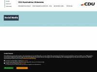 cdu-ratsfraktionhildesheim.de Webseite Vorschau