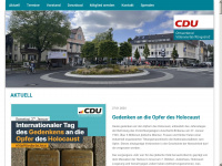 cdu-ruengsdorf.de Webseite Vorschau