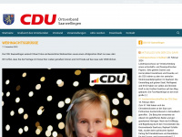 cdu-saarwellingen.de Webseite Vorschau