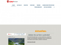 cdu-roetgen.de Webseite Vorschau