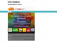 cdu-waldbroel.de Webseite Vorschau