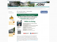 cdu-wallmerod.de Webseite Vorschau