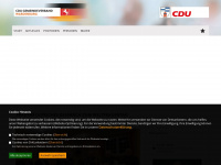 cdu-wardenburg.de Webseite Vorschau